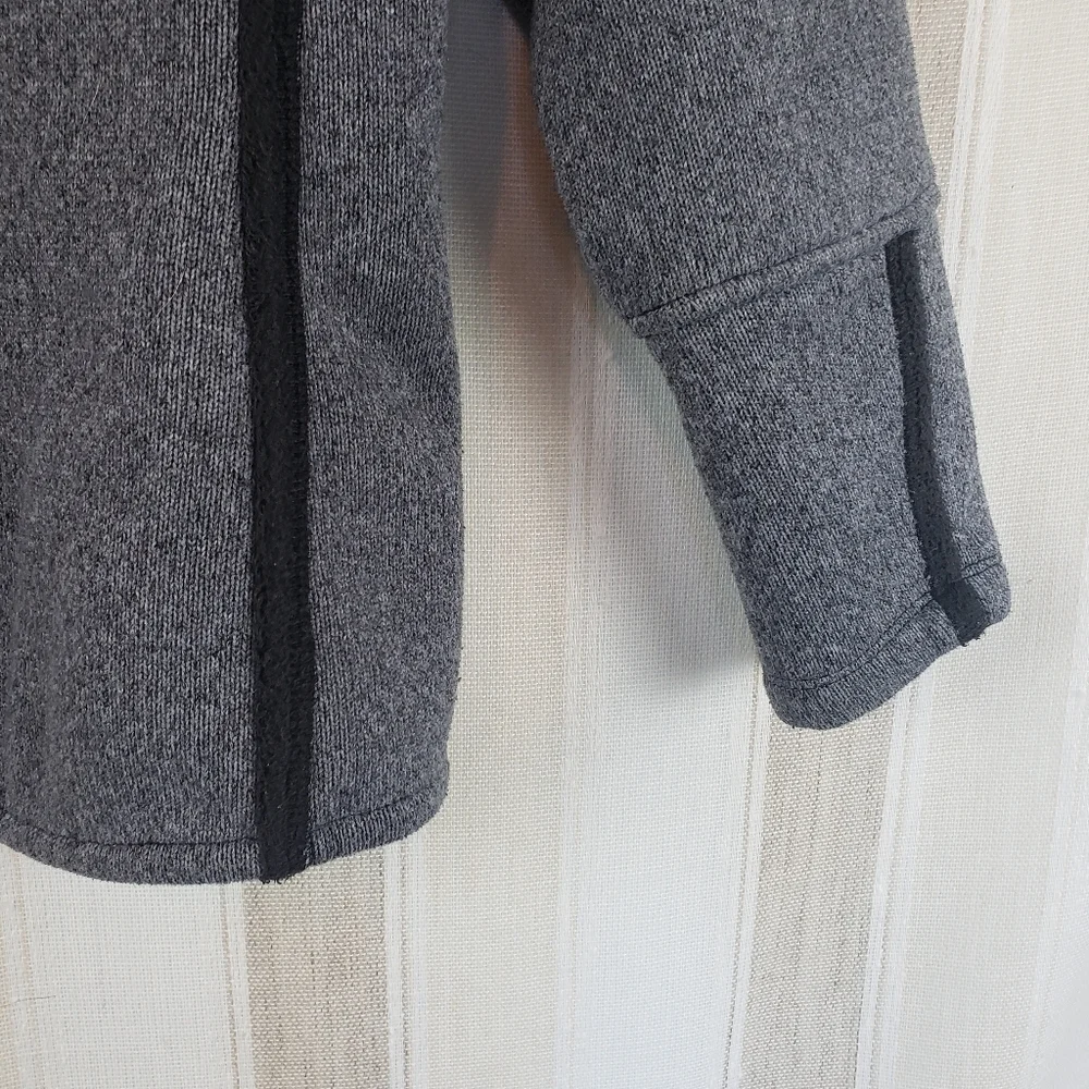 The North Face‎ Banderitas Fleece Jacket Gray Girls Size Extra Large